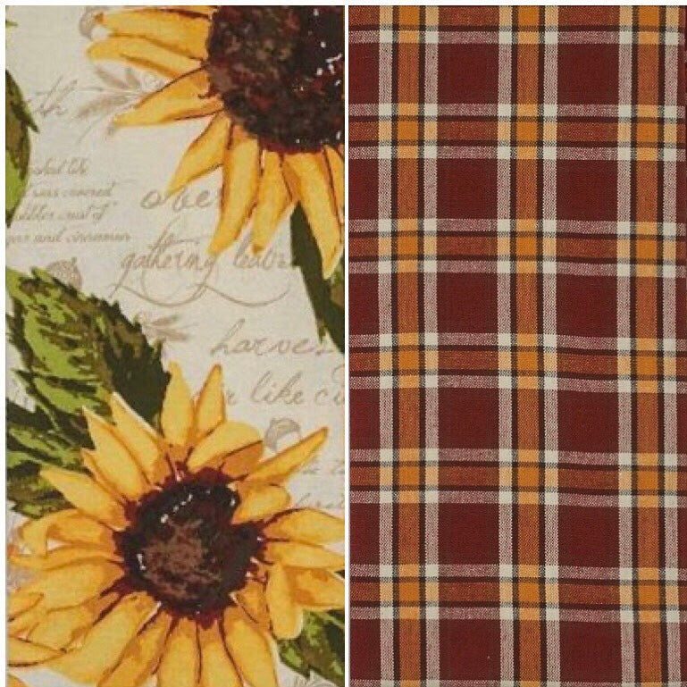 Sunflower kitchen towel online set